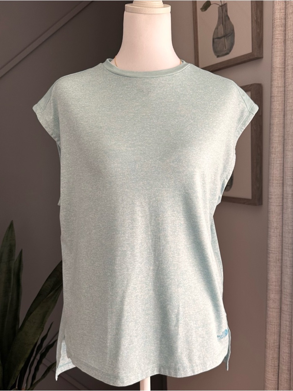 Northface Light Mint Heather Sleeveless Women’s Top